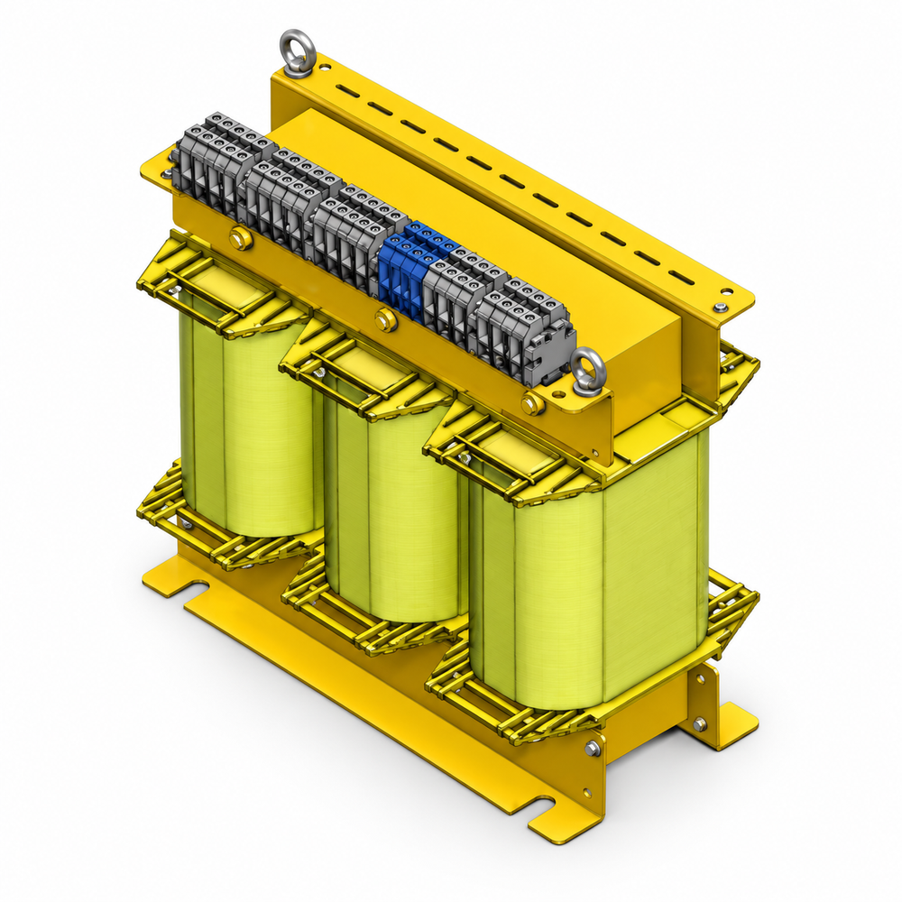 Three-phase autotransformers 315kVA 230V/400V without enclosure IP00