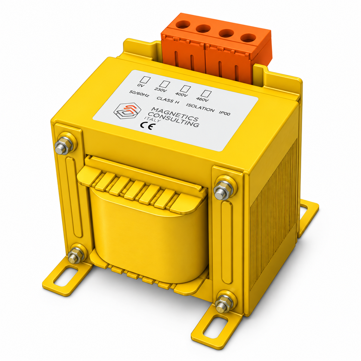 Transformador monofásico de mando 4000VA 230-400V/230V sin caja IP00