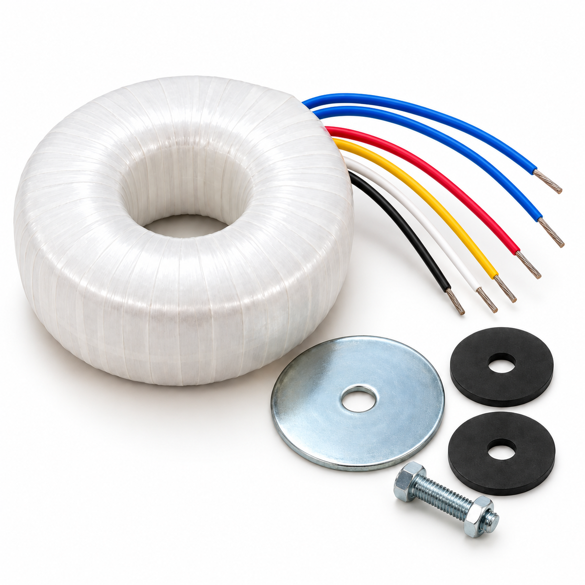 Transformador toroidal 5000VA 230V bajo demanda (secundario a medida)